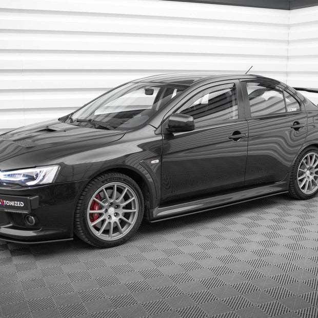 Street Pro Sidokjolar Diffusers för Mitsubishi Lancer EVO X