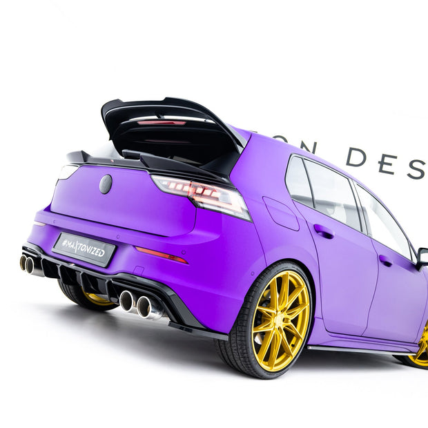 Lower Spoilerläpp 3D för Volkswagen Golf R Mk8 Facelift