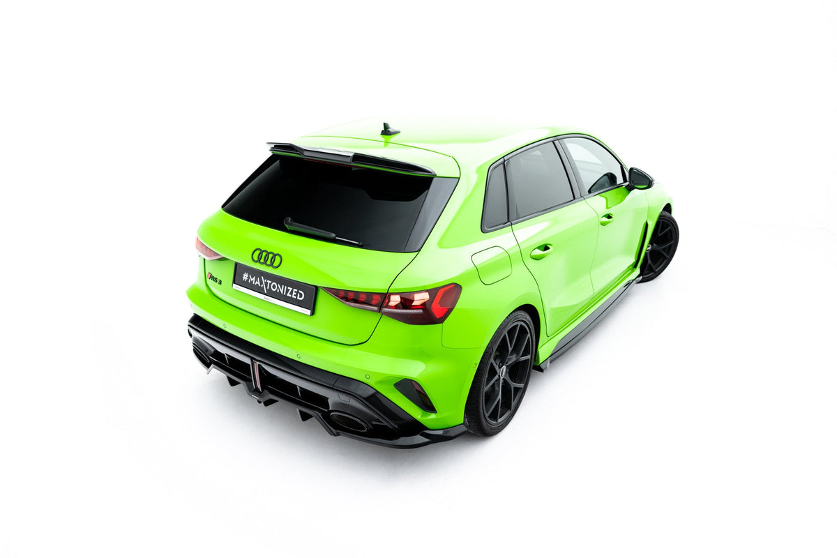 Spoilerläpp 3D för Audi RS3 Sportback 8Y Facelift
