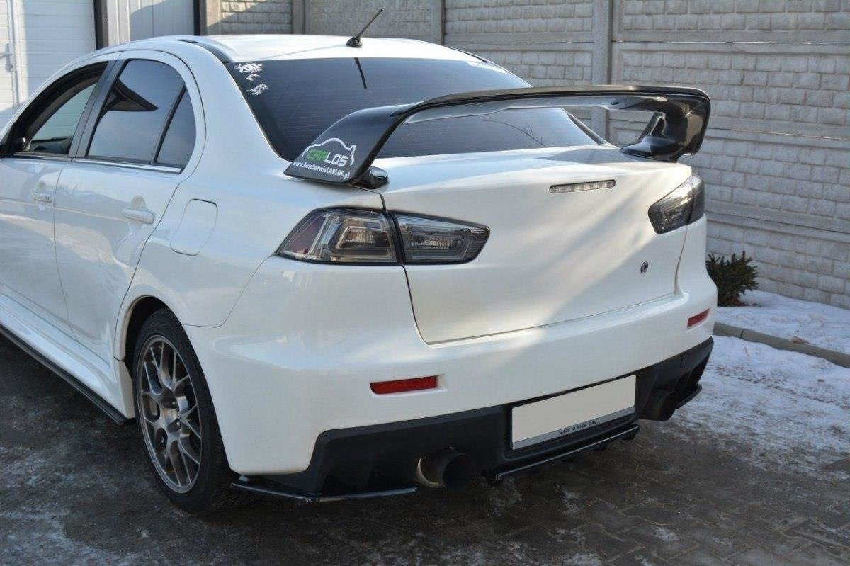 Spoilerläpp för Mitsubishi Lancer Evo X
