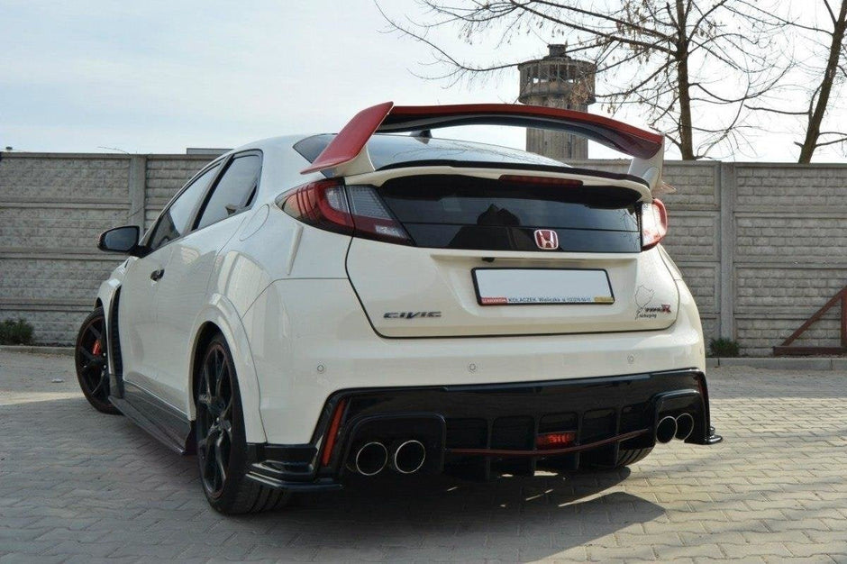 Spoilerläpp V.2 för Honda Civic Mk9 TYPE R