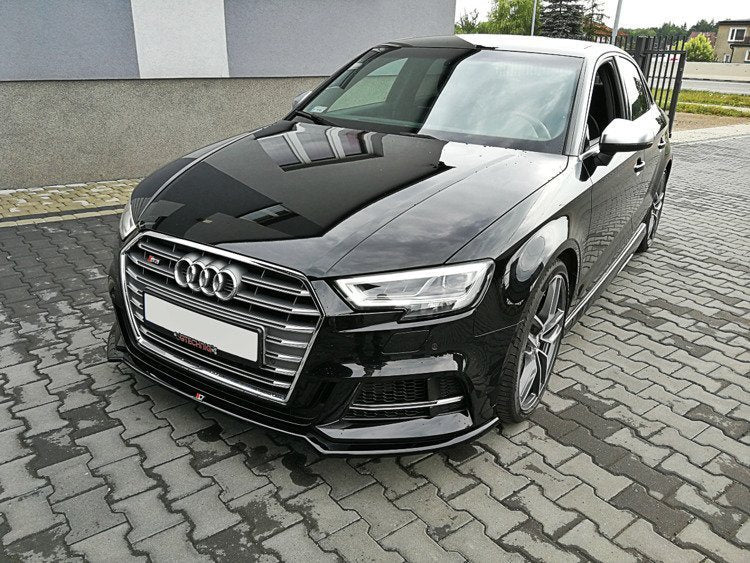 Frontläpp V.2 för Audi S3 / A3 S-Line 8V Facelift Sedan