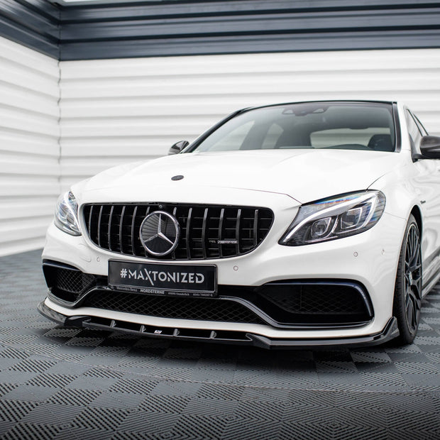 Frontläpp V.2 för Mercedes-AMG C63 Sedan / Estate W205 / S205