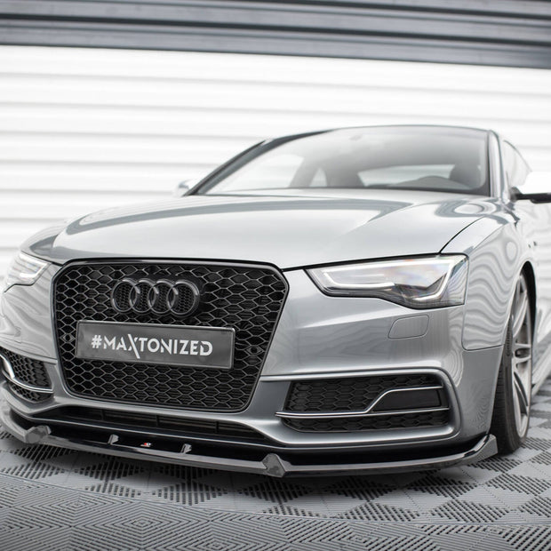 Frontläpp V.3 för Audi S5 / A5 S-Line 8T Facelift