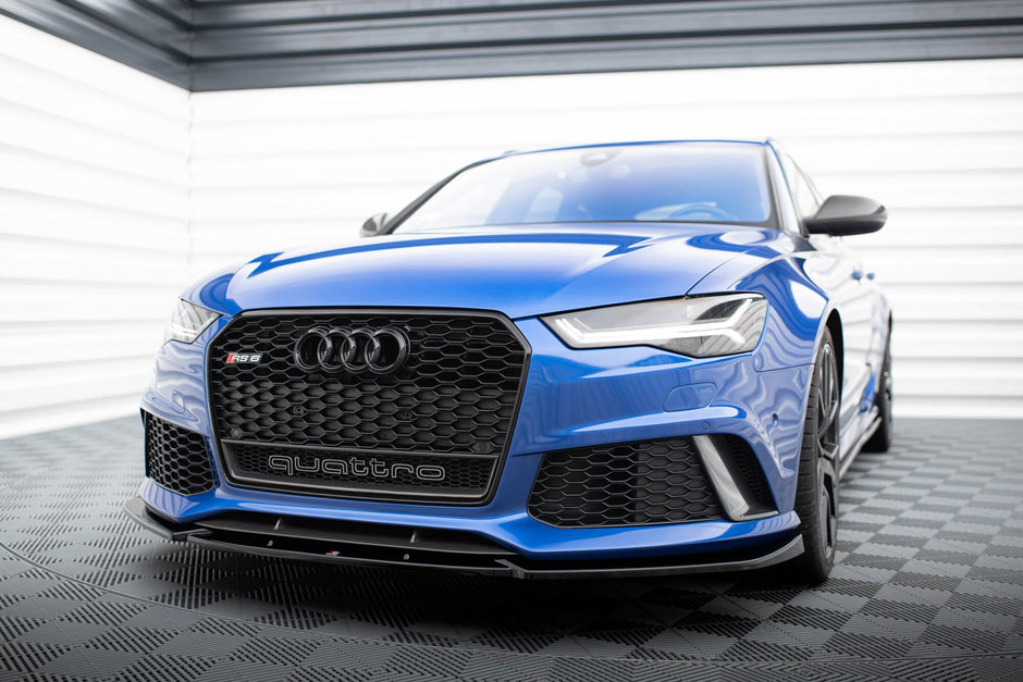 Frontläpp V.4 för Audi RS6 C7 / C7 Facelift