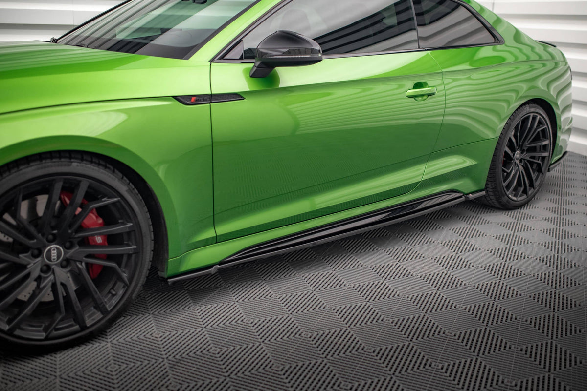 Sidokjolar Diffusers för Audi RS5 Coupe F5 Facelift