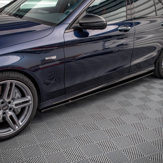 Sidokjolar Diffusers för Mercedes-AMG C 43 / AMG-Line W205