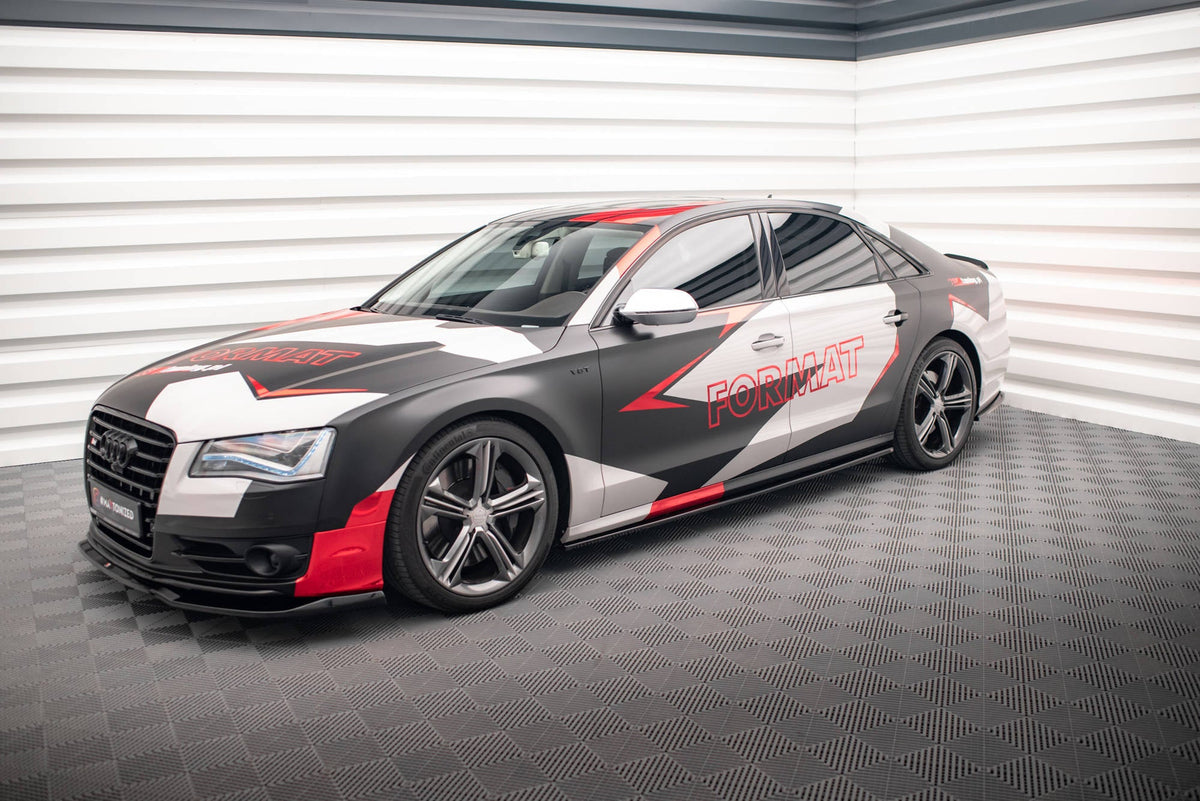 Sidokjolar Diffusers V.1 för Audi S8 D4