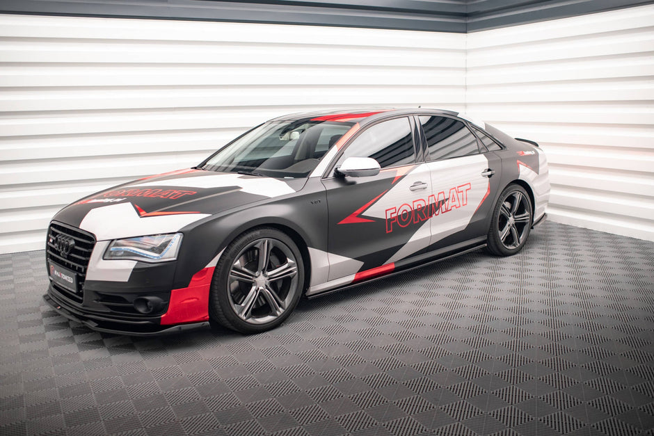 Sidokjolar Diffusers V.1 för Audi S8 D4