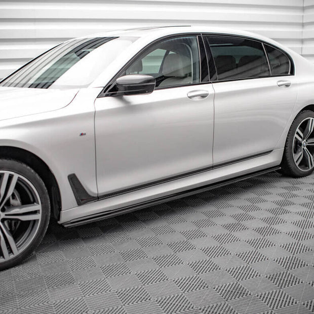 Sidokjolar Diffusers V.1 för BMW 7 Long M-Pack G12