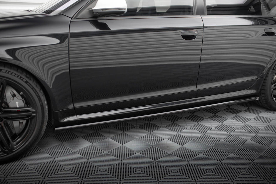 Sidokjolar Diffusers V.2 för Audi RS6 Avant C6