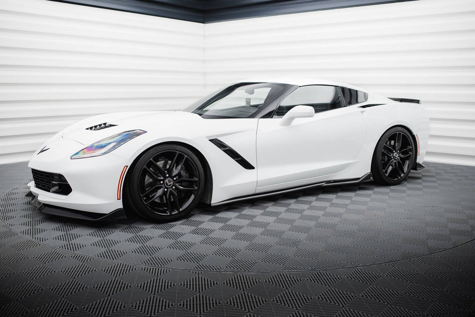 Sidokjolar Diffusers V.2 för Chevrolet Corvette Stingray C7