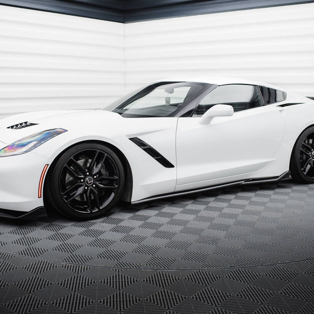 Sidokjolar Diffusers V.2 för Chevrolet Corvette Stingray C7