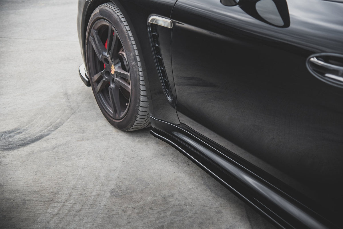 Sidokjolar Diffusers V.2 för Porsche Panamera Turbo 970 Facelift