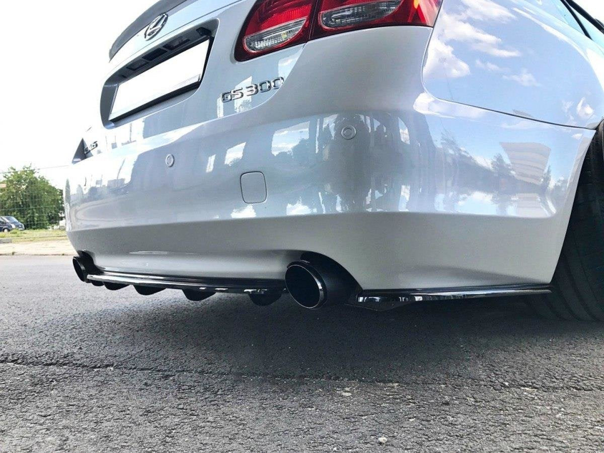 Bakre Splitter för Lexus GS 300 Mk3 Facelift (with vertical bars)