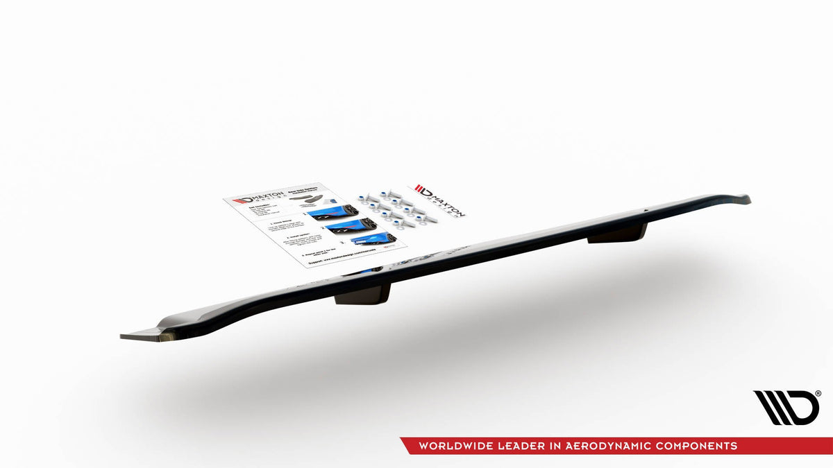Bakre Splitter (With Vertical Bars) för Audi SQ8 Mk1