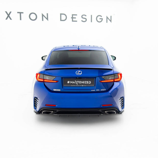 Bakre Splitter (With Vertical Bars) för Lexus Rc Mk1
