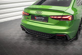 Bakre Splitter för Audi RS5 F5 Facelift