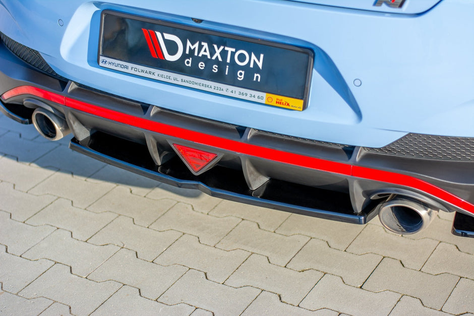 Bakre Splitter för Hyundai I30 N Mk3 Fastback