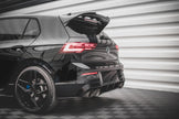 Bakre Splitter för Volkswagen Golf R Hatchback Mk8 / Mk8 Facelift