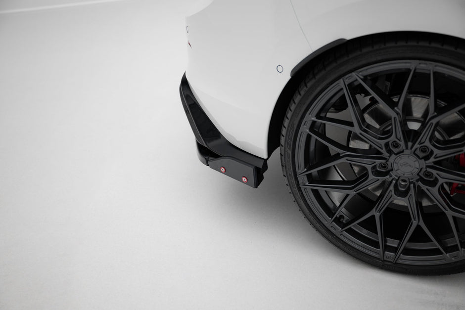 Bakre Sidosplitters V.4 + Flaps för Volkswagen Golf GTI / GTE Mk8  Fits only with : VW-GO-8-GTI-RS2