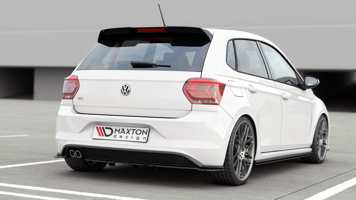 Bakre Splitter (With Vertical Bars) för Volkswagen Polo GTI / R-line Mk6