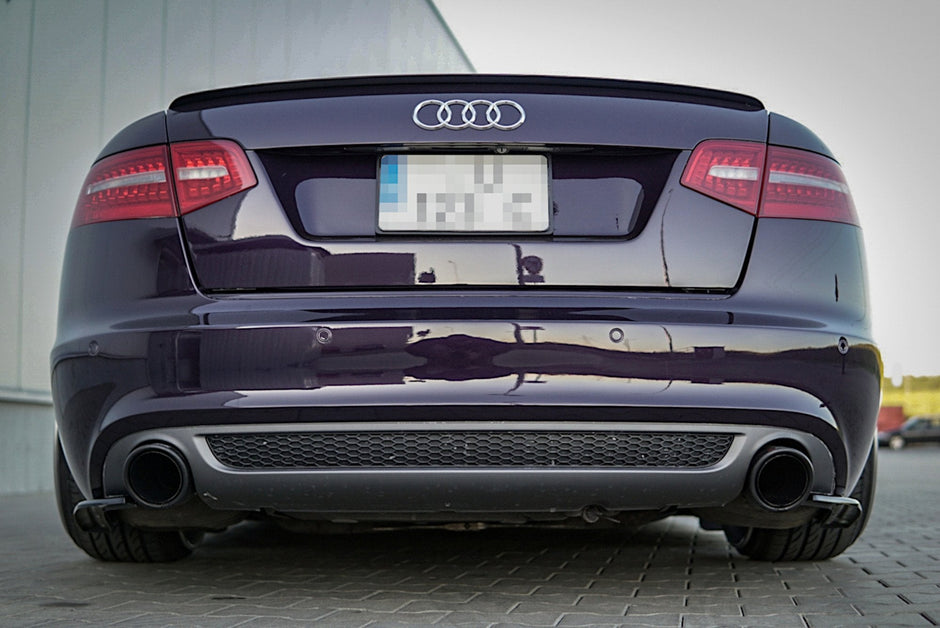 Bakre Sidosplitters för Audi A6 S-Line C6 / C6 Facelift Sedan / Avant