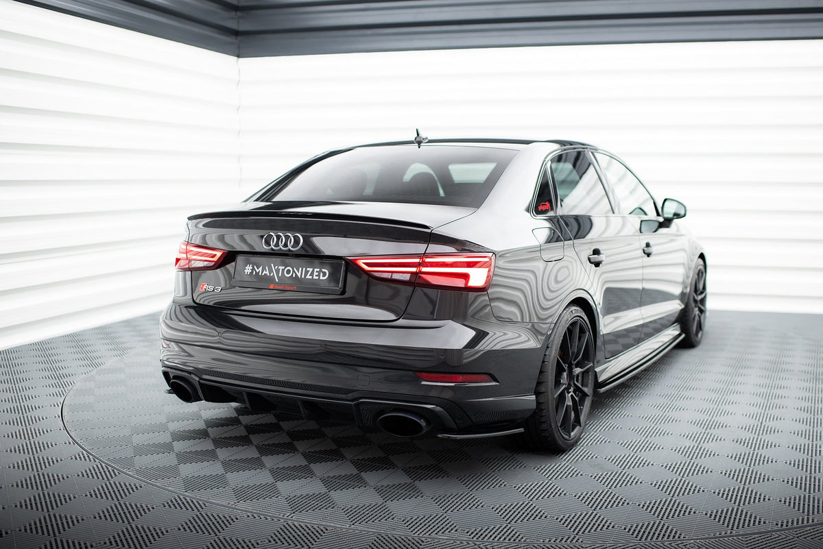 Bakre Sidosplitters för Audi RS3 Sedan 8V Facelift