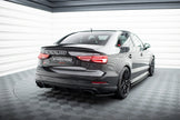 Bakre Sidosplitters för Audi RS3 Sedan 8V Facelift