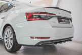 Bakre Sidosplitters för Skoda Superb Liftback / Combi Mk3 Facelift