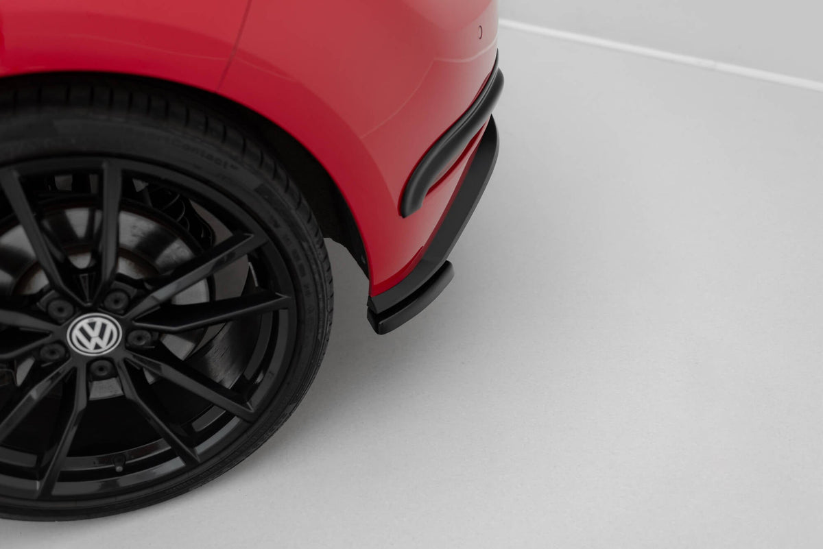 Bakre Sidosplitters för Volkswagen Golf Hatchback R / R-Line Mk7 Facelift