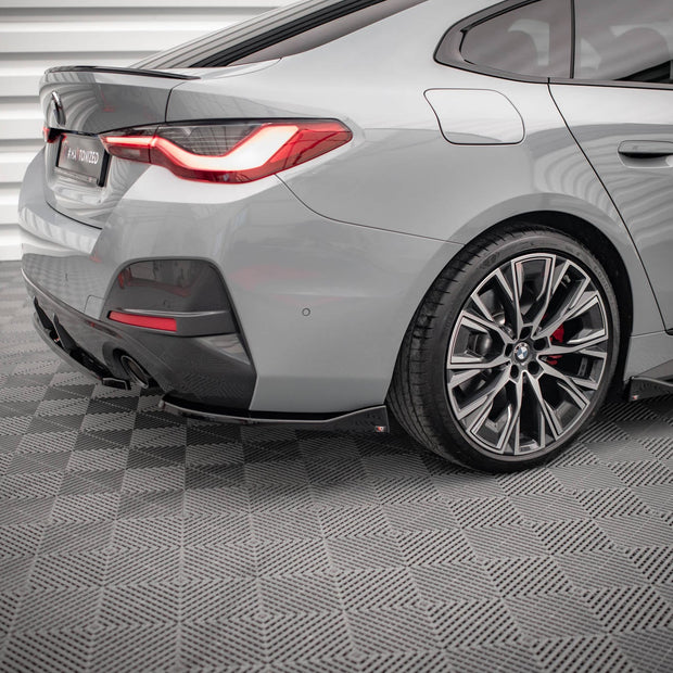 Bakre Sidosplitters V.2 för BMW 4 Gran Coupe M-Pack G26