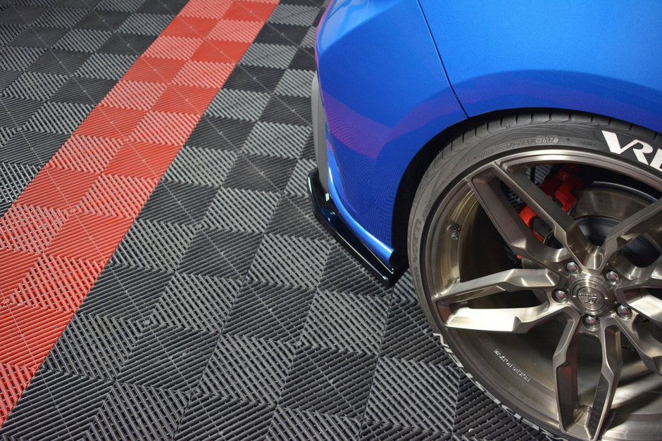 Bakre Sidosplitters V.2 (For Rear Valance V.1) för Ford Focus Hatchabck ST-Line
