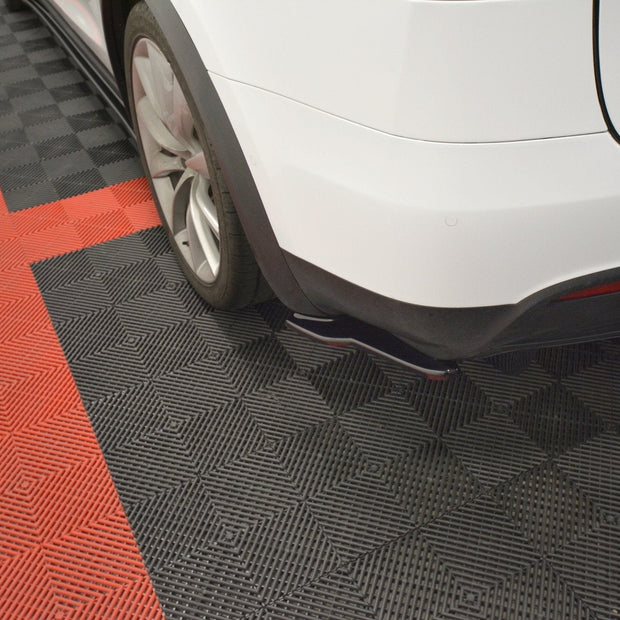 Bakre Sidosplitters V.2 för Tesla Model X