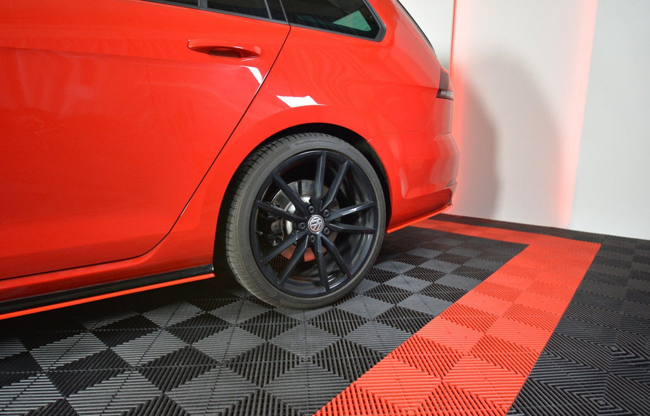 Bakre Sidosplitters V.2 för Volkswagen Golf Mk7 R Variant Facelift