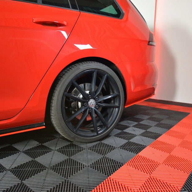 Bakre Sidosplitters V.2 för Volkswagen Golf Mk7 R Variant Facelift
