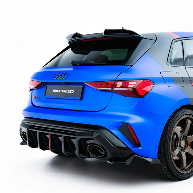Bakre Sidosplitters V.3 för Audi RS3 Sportback 8Y Facelift