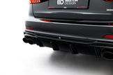Rear Valance + Exhaust Ends Imitation för Audi A6 S-Line / S6 C8 / C8 Facelift