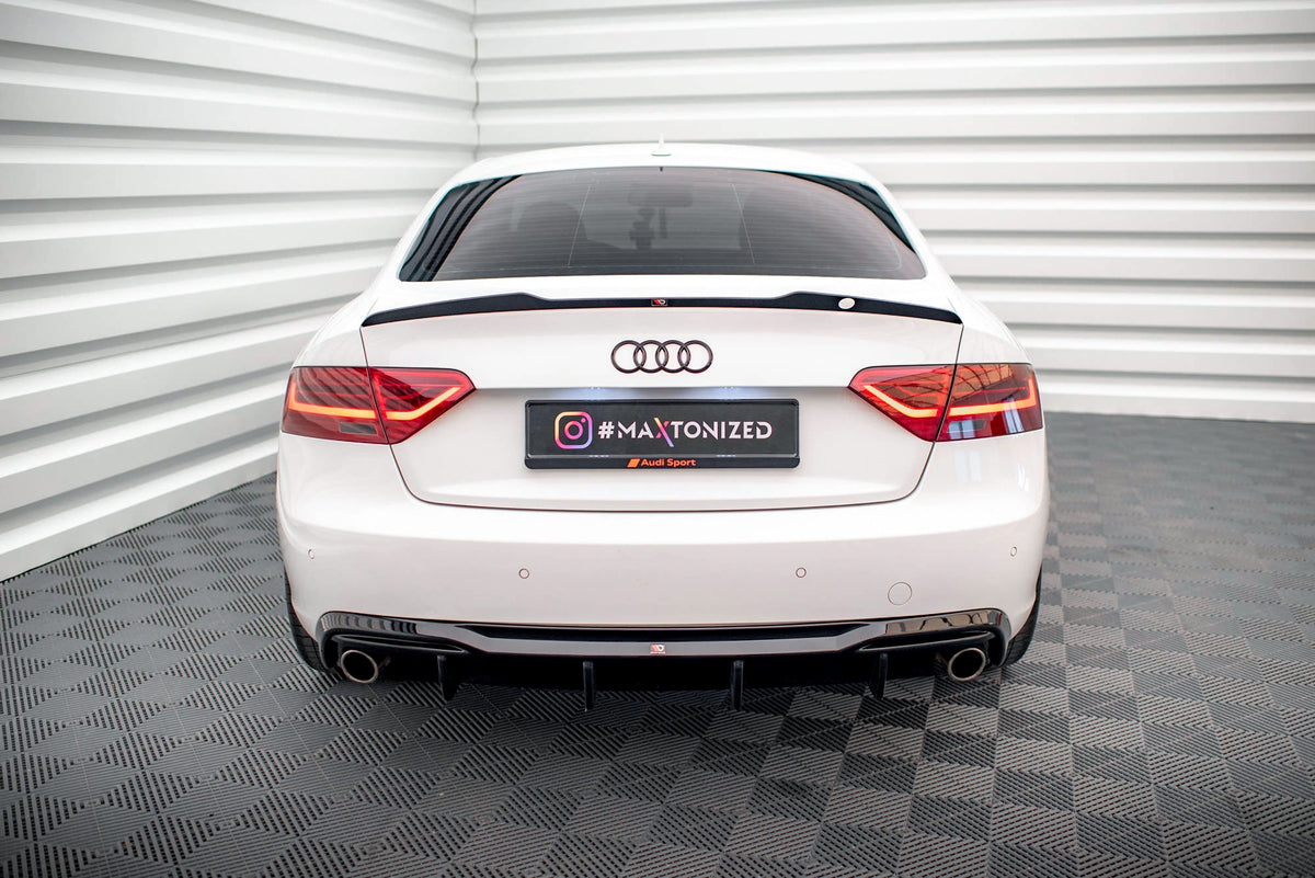 Rear Valance för Audi A5 Sportback 8T Facelift (Version with single Exhausts on both sides)
