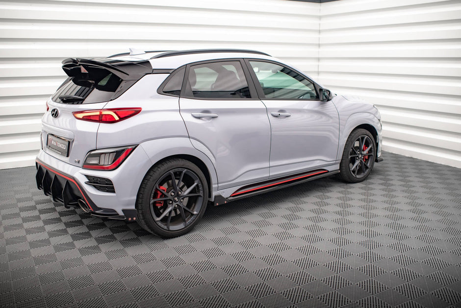Sidokjolar Diffusers V.1 + Flaps för Hyundai Kona N Mk1