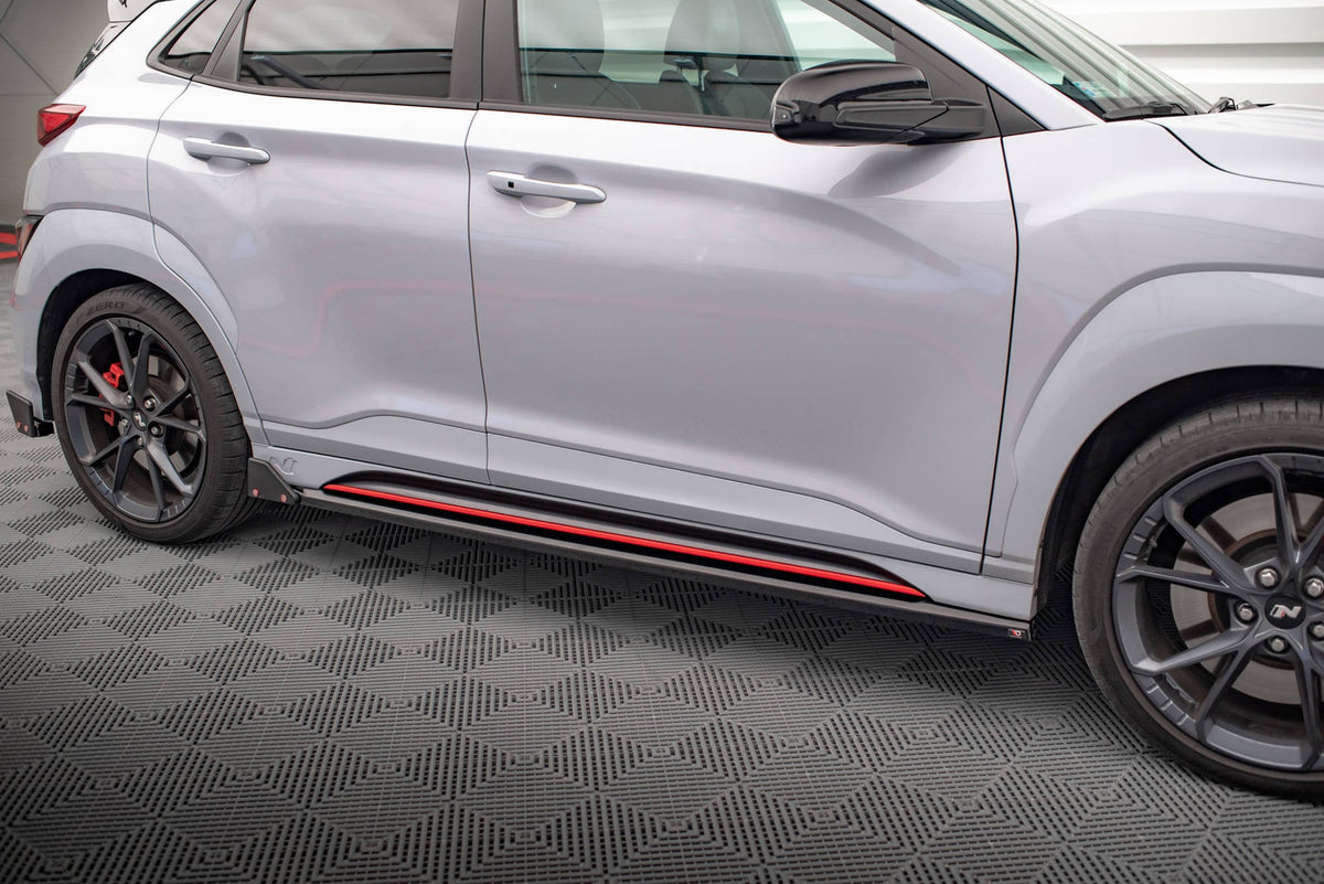 Sidokjolar Diffusers V.1 + Flaps för Hyundai Kona N Mk1