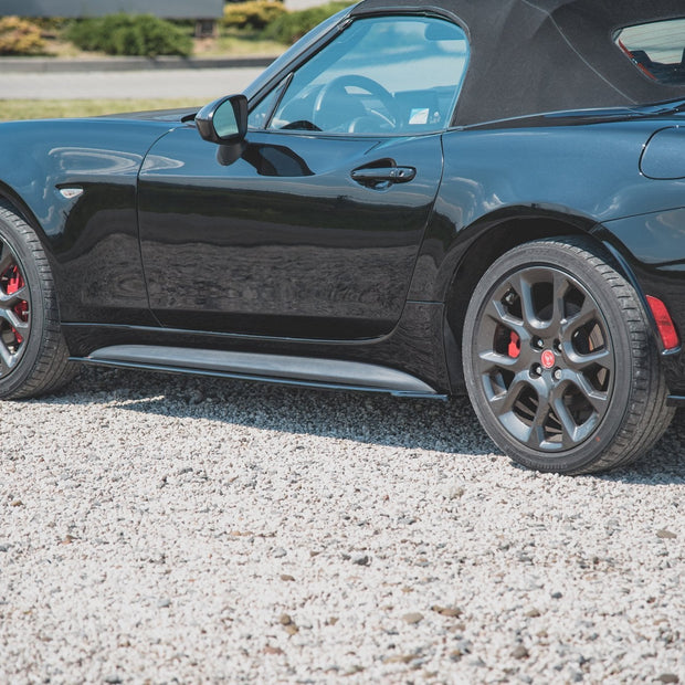 Sidokjolar Diffusers för Abarth 124 Spider