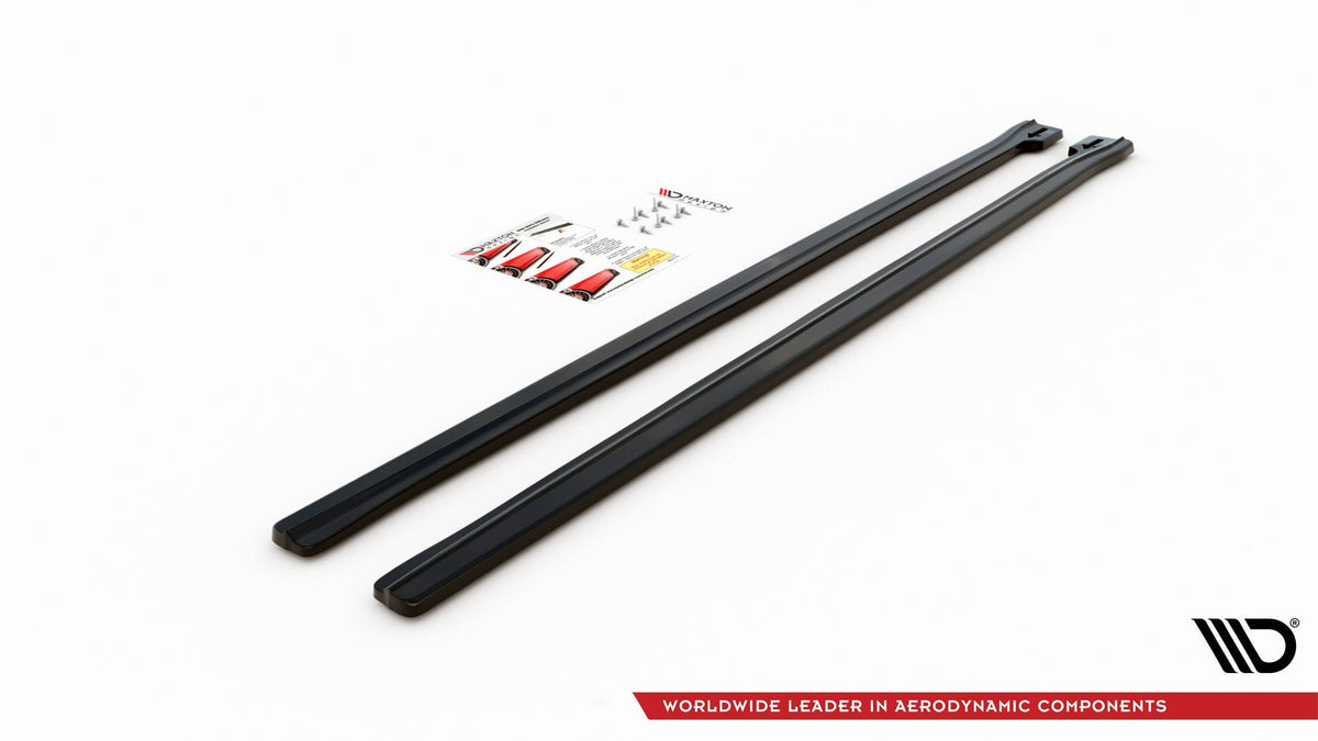 Sidokjolar Diffusers för Abarth 595 Mk1 Facelift