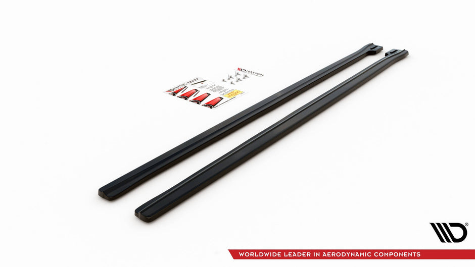 Sidokjolar Diffusers för Abarth 595 Mk1 Facelift
