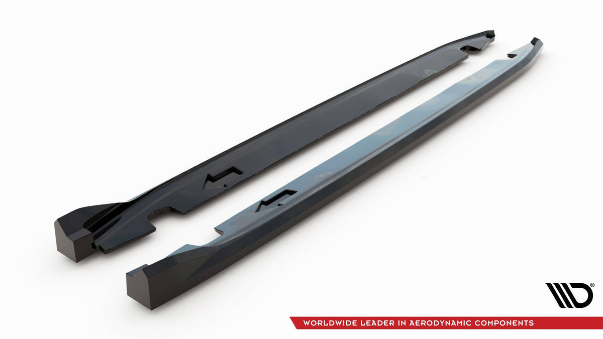 Sidokjolar Diffusers för Lexus RX Mk4 Facelift (version with OEM step rails)