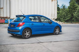 Sidokjolar Diffusers för Peugeot 207 Sport