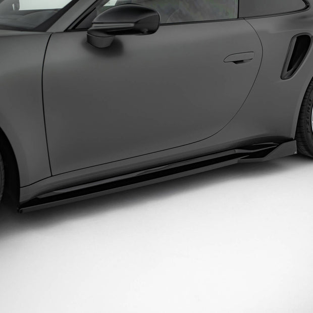 Sidokjolar Diffusers för Porsche 911 Turbo S Sport Package 992