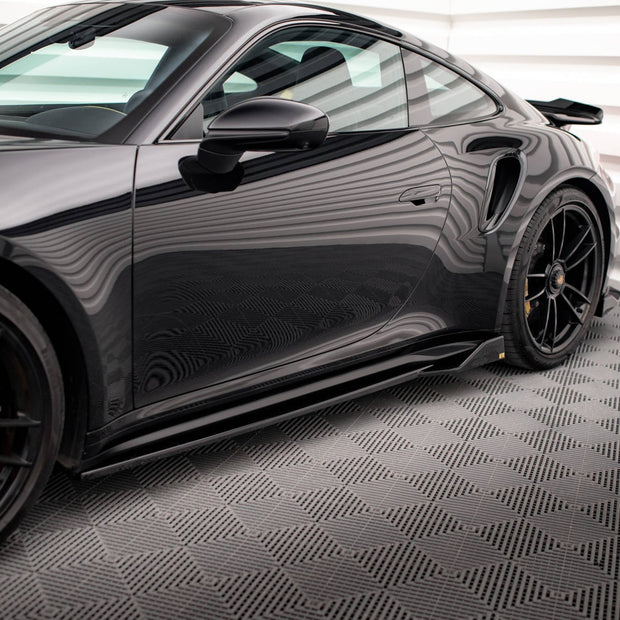 Sidokjolar Diffusers för Porsche 911 Turbo S Sport Package 992