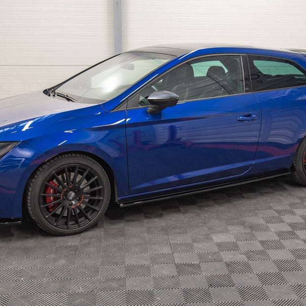 Sidokjolar Diffusers för Seat Leon Cupra / FR SC Mk3 / Mk3 Facelift