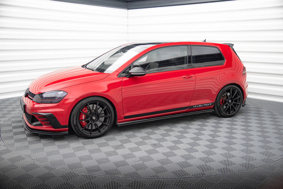 Sidokjolar Diffusers för Volkswagen Golf GTI Clubsport Mk7